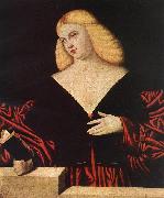 LICINIO, Bernardino Portrait of a Woman t09 oil painting